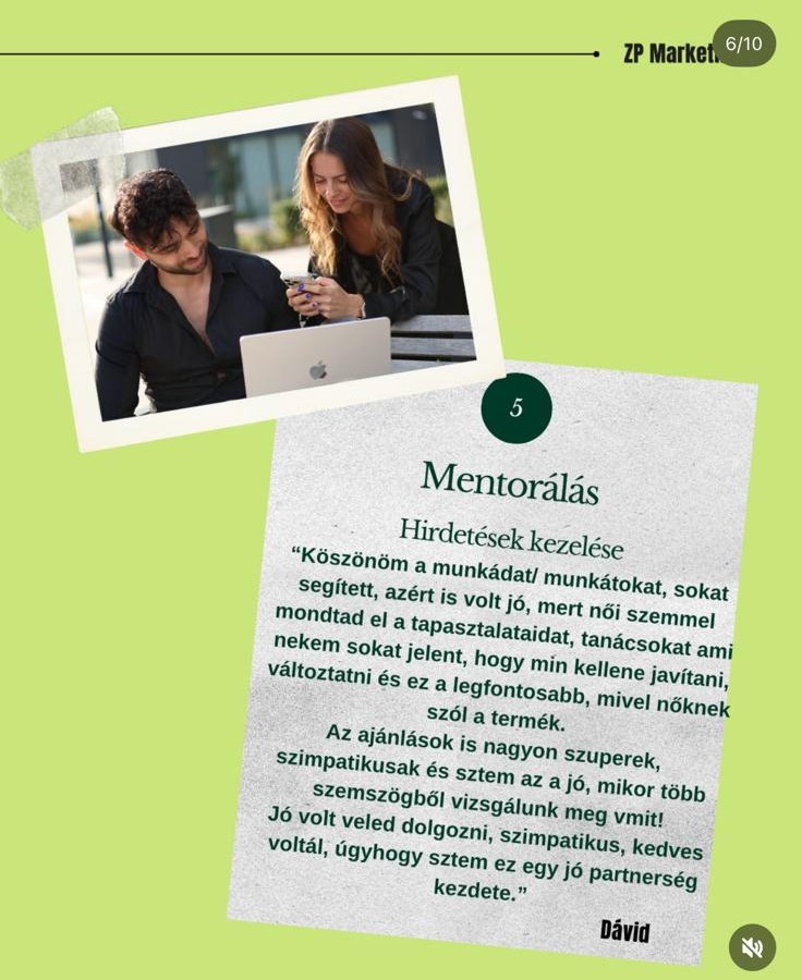 Mentorálás — visszajelzés