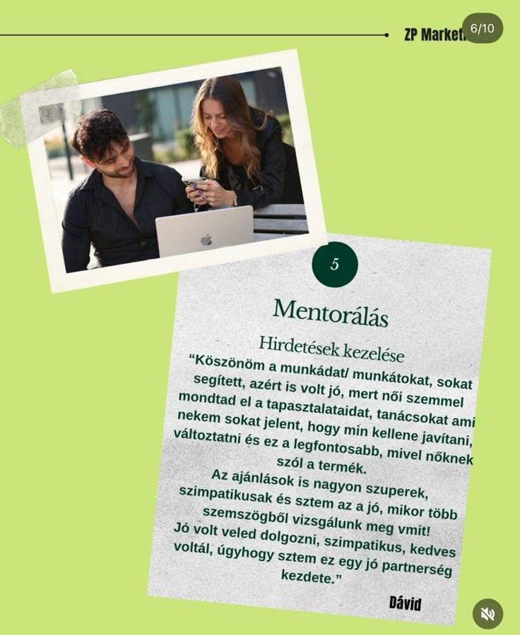Mentorálás — visszajelzés